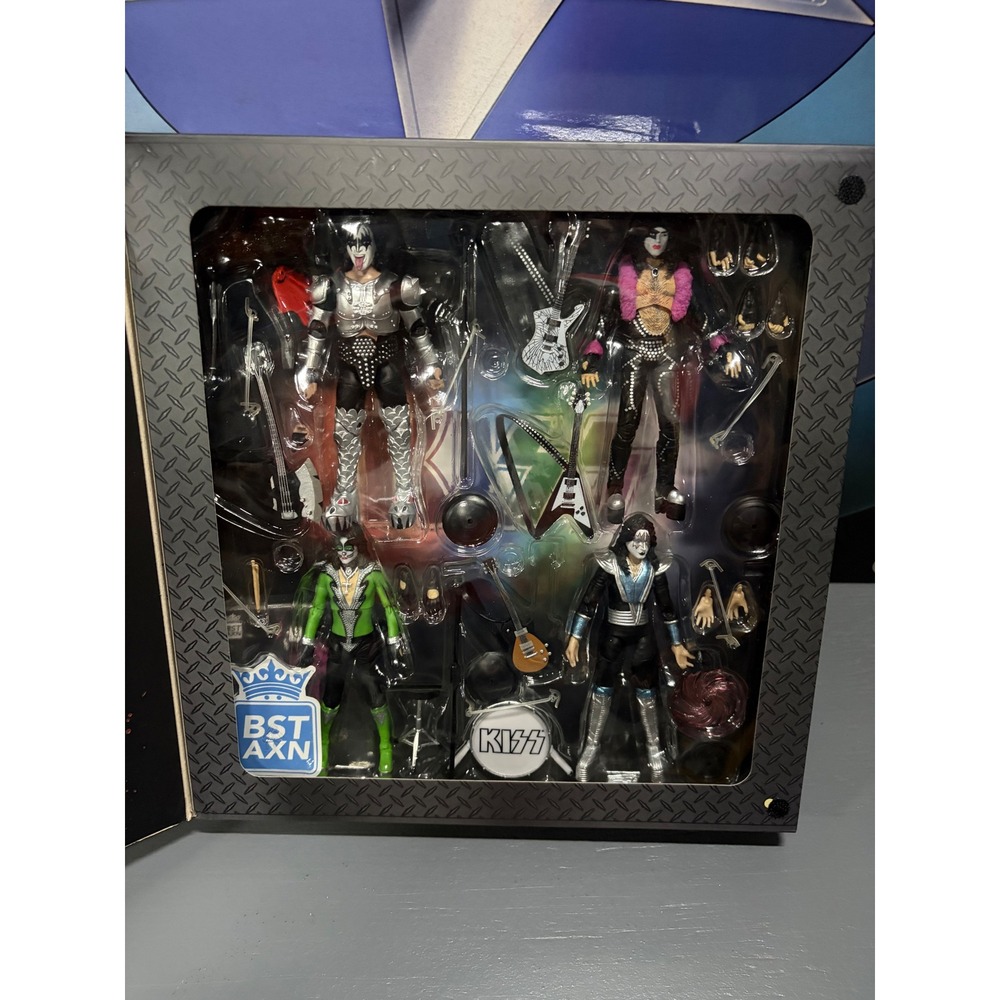 The Loyal Subjects (BST AXN) - KISS - Set of 4 2022 Convention Exclusive